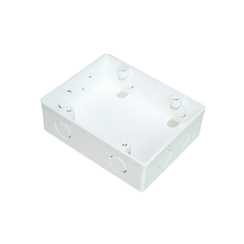 Hộp Nhựa Âm Tường Đôi MPE A157ND, 105x134x40mm, 70 Cái/Thùng