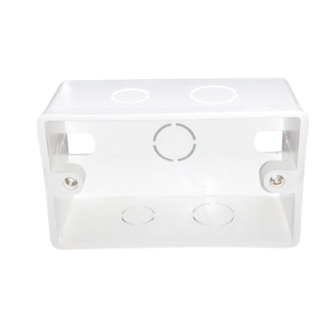 Hộp Nhựa Âm Tường Đơn MPE A157N, 105x65x40mm, 130 Cái/Thùng