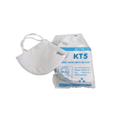 Khẩu Trang KT5 (Nhiều Loại: Nẹp Trong/Nẹp Ngoài)