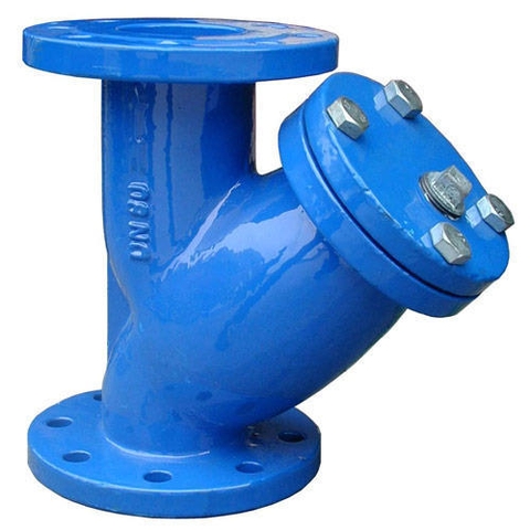Y Lọc Mặt Bích DGV DG1110, DN50 Đến DN300, 60mm Đến 324mm, Xanh Dương