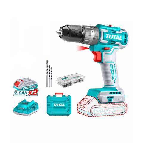 Máy Khoan Động Lực Dùng Pin 20V Total