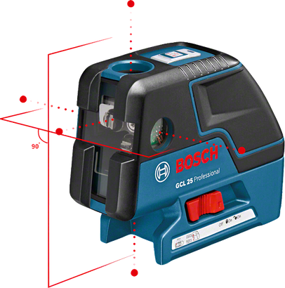 Máy Cân Mực Laser Tia Đỏ BOSCH GCL 25/ 0601066B00