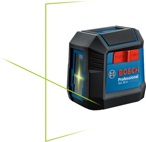 Máy Cân Mực Laser Tia Xanh BOSCH GLL 50 G/ 06010653K0