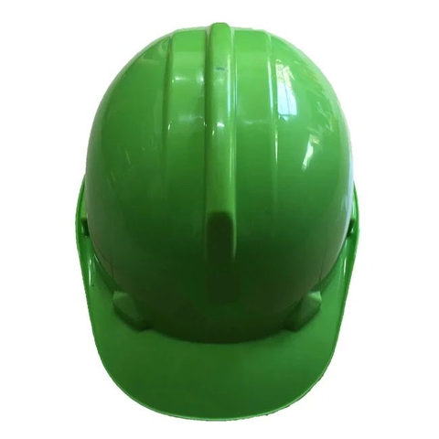 Nón Bảo Hộ Hàn Quốc COV HF005 E001 Khóa Vặn Lót Xốp 6 Chấu Dây Vải (Nhiều Màu: Trắng, Vàng, Xanh Lá, Xanh Dương, Đỏ)