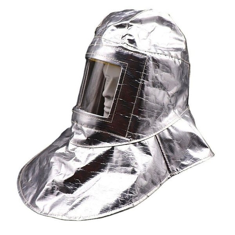 Mặt Nạ Trùm Đầu Tráng Nhôm Chịu Nhiệt Bức Xạ 500-1000°C
