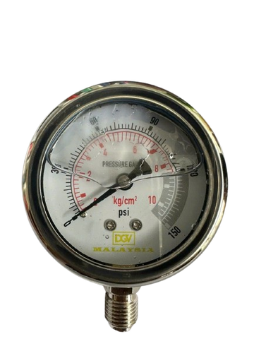 Đồng Hồ Đo Áp Lực DGV DG1124, D63 Và D100, 63mm Và 100mm, 10kg Đến 25kg