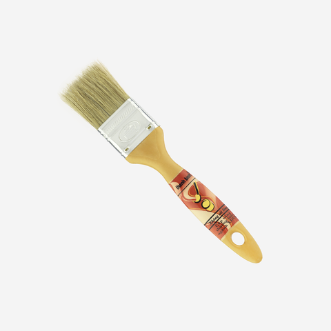 1.5" (3.8cm) Cọ Sơn Cán Nhựa Lông Trắng Thanh Bình 1NT15, 12 Cây / Lố