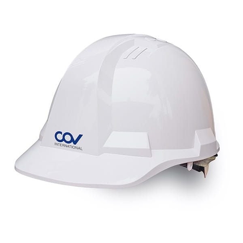 Nón Bảo Hộ Hàn Quốc COV E005 (Nhiều Màu: Trắng, Vàng, Xanh Lá, Xanh Dương, Đỏ)