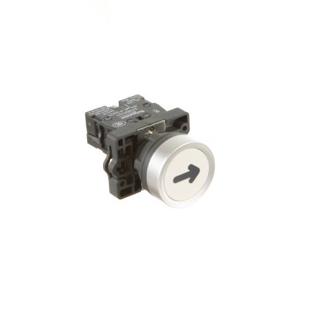 Nút Nhấn Nhả Có Ký Hiệu Schneider XA2EA3341, 22 mm, Trắng, 10 Cái / Hộp