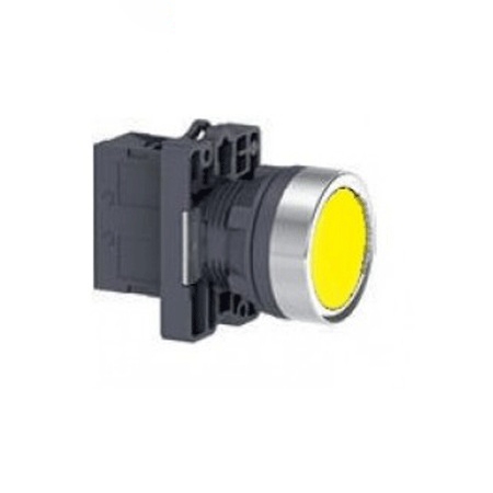 Nút Nhấn Giữ Schneider XA2EH051, 22 mm, Vàng, 10 Cái / Hộp