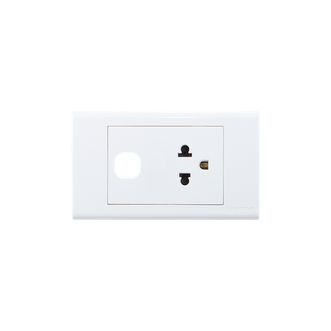 Ổ Cắm Đơn 3 Chấu 16A 1 Lỗ Pavalock PV9/UEX/V