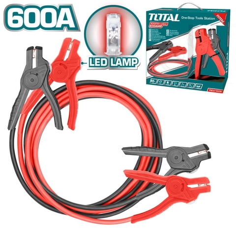 Dây Cáp Sạc Bình 600A Dài 3m Total