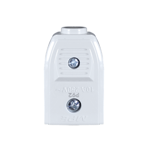 Phích Cắm Cái 250V 10A MPE PL3, 1 Cái/Túi 10 Túi/Dây 4 Dây/Hộp 200 Cái/Thùng
