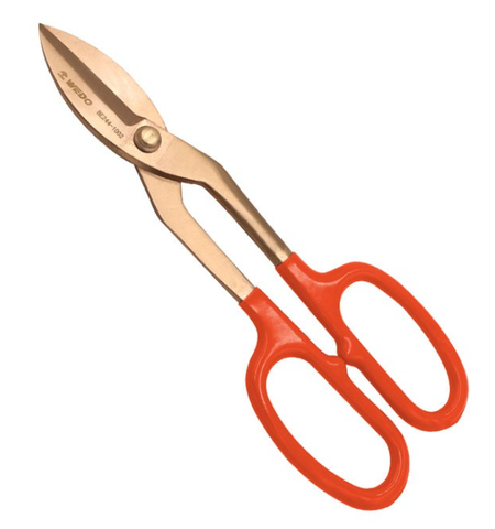 Shears, Tin, BE244-1002, Be-Cu, 300mm, WEDO, Non-Sparking