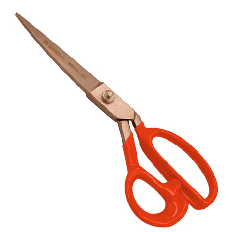 Scissors, BE244A-1002, Be-Cu, 225mm, WEDO, Non-Sparking