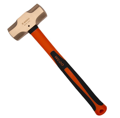 Hammer, Sledge, WEDO, Non-Sparking, Be-Cu, BE191A Series, 450-9900g