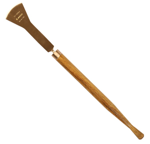 Scraper, Hand Style, BE212A-1002, Be-Cu, 95x480mm, WEDO, Non-Sparking