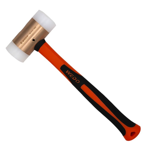 Nylon Hammer, WEDO, Non-Sparking, Be-Cu, BE191E Series, 800g-1000g