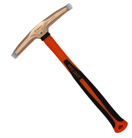 Nylon Hammer, WEDO, Non-Sparking, Be-Cu, BE191F Series, 420g-650g