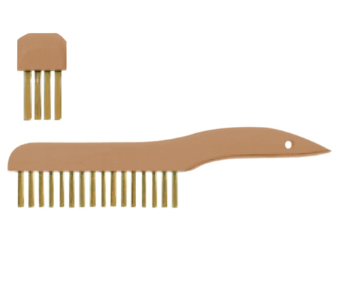 Brush,shoe handle, PH286A-1002, Phosphor Copper, 4x16, WEDO, Non-Sparking