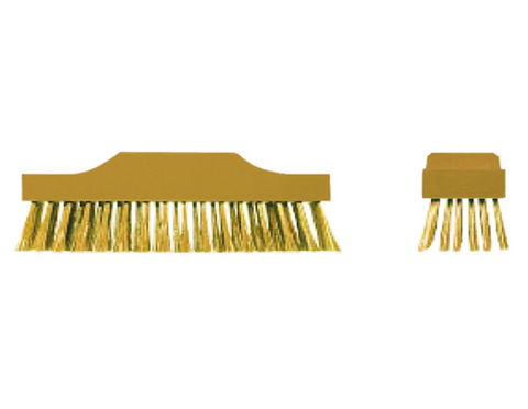 Scrubbing Broom,round wire, BR286D-1002, Brass, 6x17, WEDO, Non-Sparking