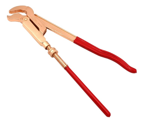 Pipe Wrench, Swedish Type, WEDO, Non-Sparking, Be-Cu, BE128A Series, 2