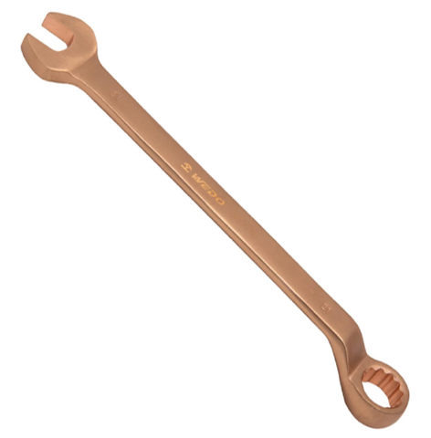 Wrench, Combination, WEDO, Non-Sparking, Be-Cu, BE137 Series, 17mm-27mm
