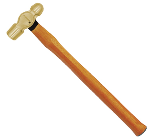 Hammer, Ball Pein With Wooden Handle, WEDO, Non-Sparking, Al-Br, AL187A Series, 230-1130g