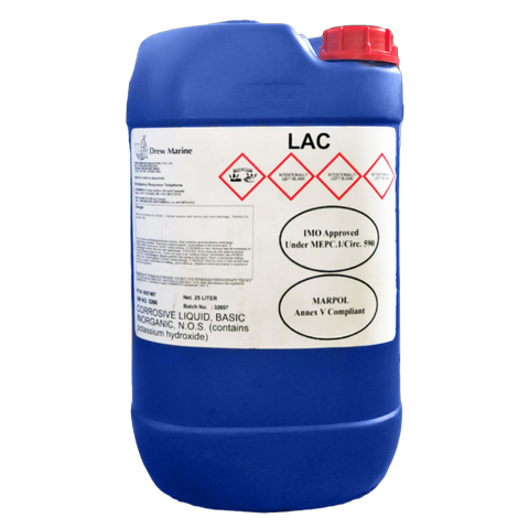 Dung Dịch Tẩy Rửa Kiềm Lỏng Drew Marine LAC, 25 Lít/Can