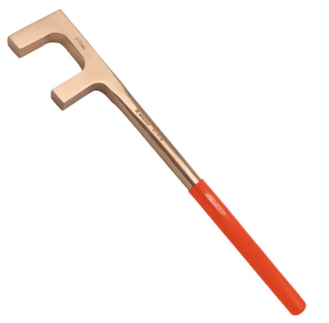 Valve Handle, WEDO, Non-Sparking, Be-Cu, BE174 Series, 30x200-103x1200mm