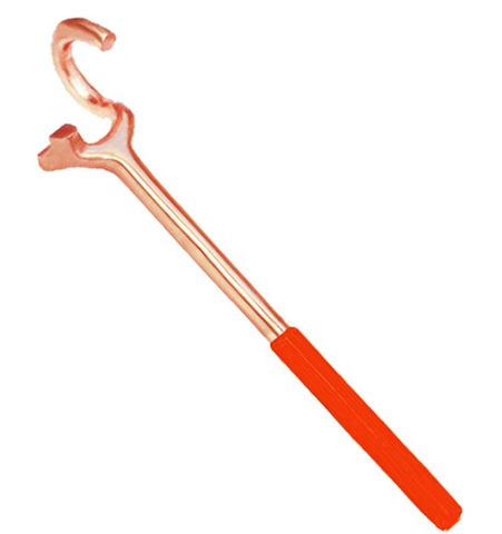 Valve Spanner, WEDO, Non-Sparking, Be-Cu, BE176B Series, 60x370-102x550mm