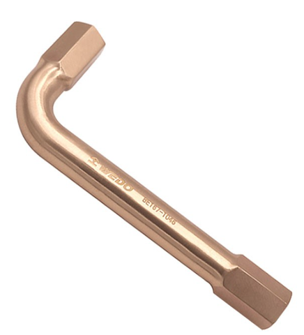 Wrench, Hex Key, WEDO, Non-Sparking, Be-Cu, BE167 Series, 1/16