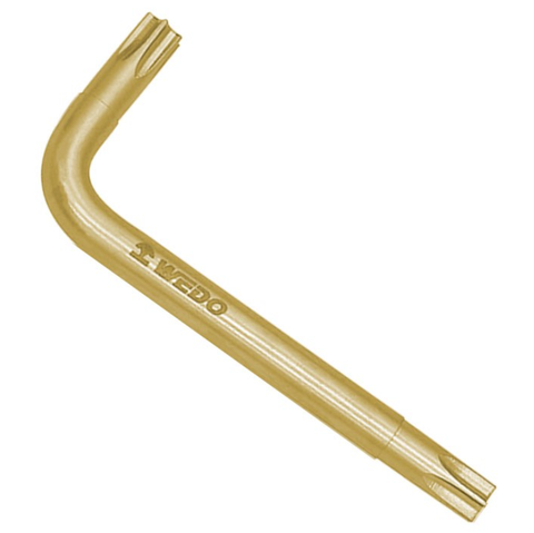Torx Key Wrench, WEDO, Non-Sparking, Al-Br, AL167E Series, TX6-TX60