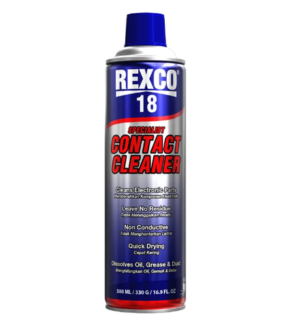 Chất Tẩy Rửa Linh Kiện Điện REXCO 18 Contact Cleaner 220ml, 180g, 7.4 fl oz