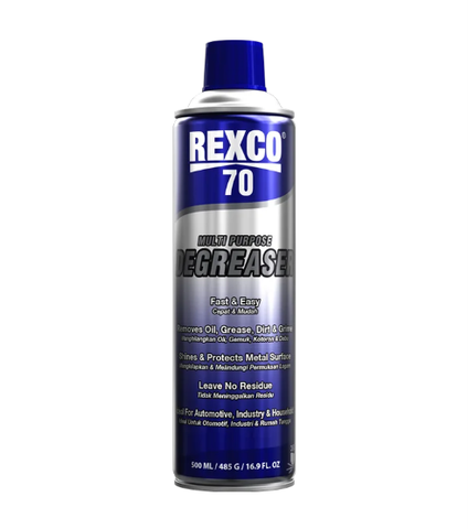 Dung Dịch Tẩy Rửa Dầu Mỡ Đa Năng REXCO 70 Multi Purpose Degreaser 500ml, 485g, 16.9 fl oz