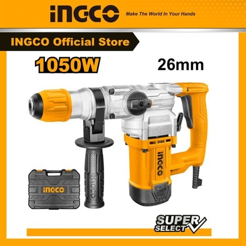 Máy Khoan Bê Tông 1050w-26mm INGCO