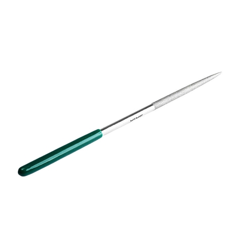 5×180mm Dũa Tròn Đầu Nhọn Thép Kim Loại SATA 03855