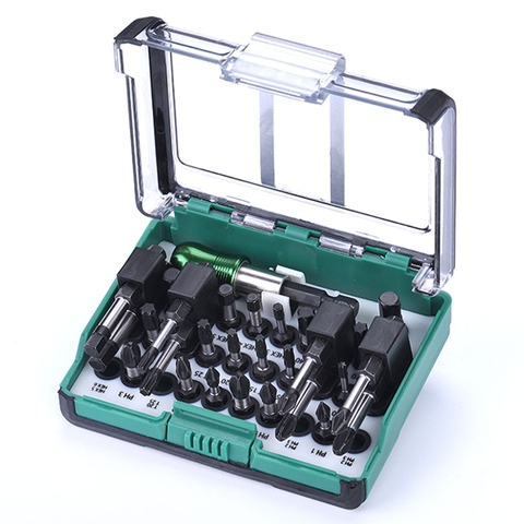Bộ Đầu Tuốc Nơ Vít Đa Dạng 26 Chi Tiết Thép SATA 05488