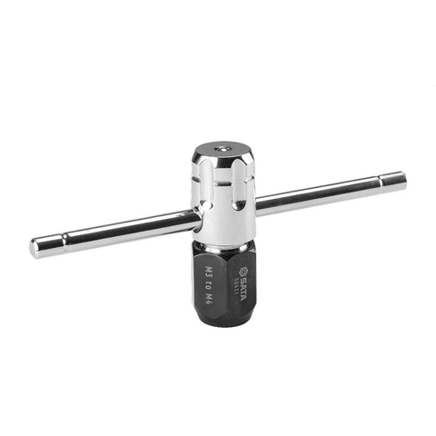Đầu Kẹp Chuyển Khuôn Taro Từ Vuông Sang Tròn Thép SATA 50421