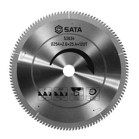 254×2.6×25.4mm Lưỡi Cắt Nhôm SATA 53633