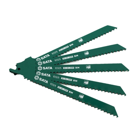 152mm Bộ 5 Lưỡi Cưa Kiếm Thép Hợp Kim SATA 93325S