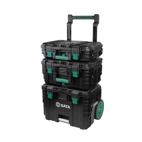 585x484x430mm Hộp Đựng Dụng Cụ Có Bánh Xe SATA