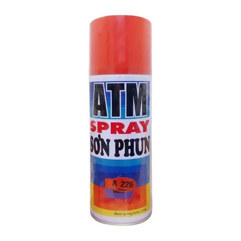 Sơn Phun Xịt ATM Spray A226, Cam