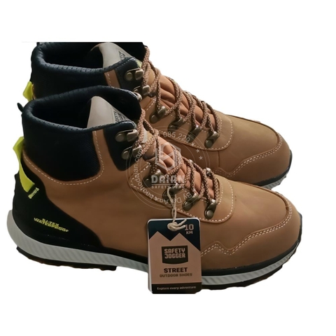 Giày Bảo Hộ Safety Jogger STREET, Nâu Camel, Cỡ 41