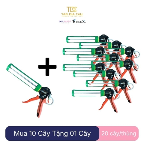 Súng Bắn Keo Silicone Xanh, 20 Cây/Thùng