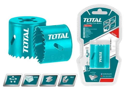 Mũi Khoét Kim Loại 25mm Total