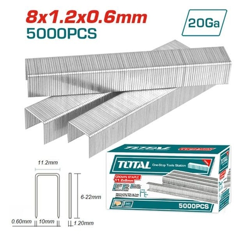 Đinh J10 Chữ U 8mm Total