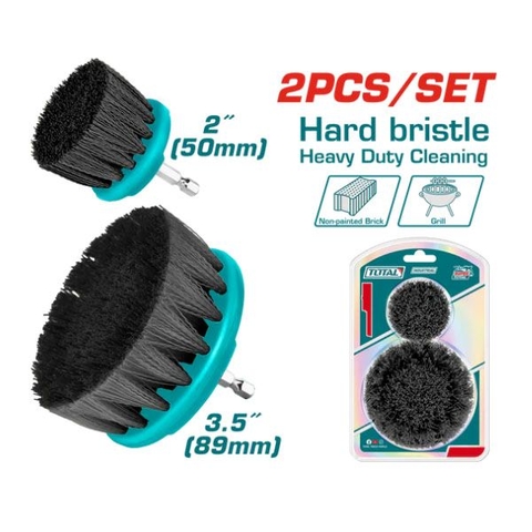 Bộ 2 Bàn Chải Sợi Cứng 2inch Và 3.5 Inch Total