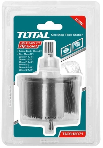 Mũi Khoét Lỗ Nhiều Vòng 26-63mm Total