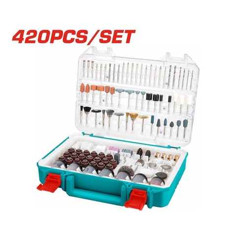 Bộ 420 Linh Kiện Máy Mài Khuôn Total